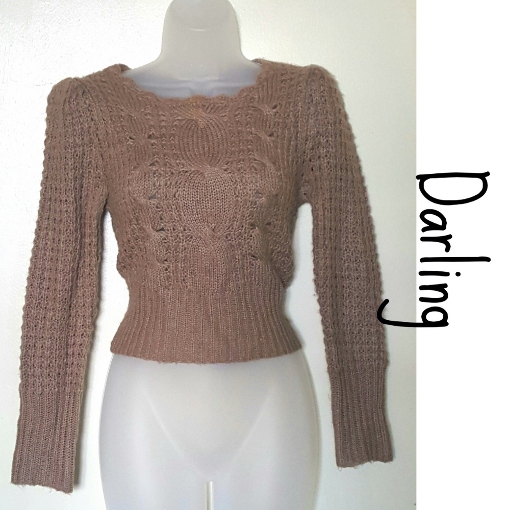 Darling| Cable Knit Sweater - Picture 4 of 7